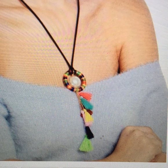 ❌SOLD❌NWT FASHION BOHO TASSEL JEWELRY - Picture 5 of 6